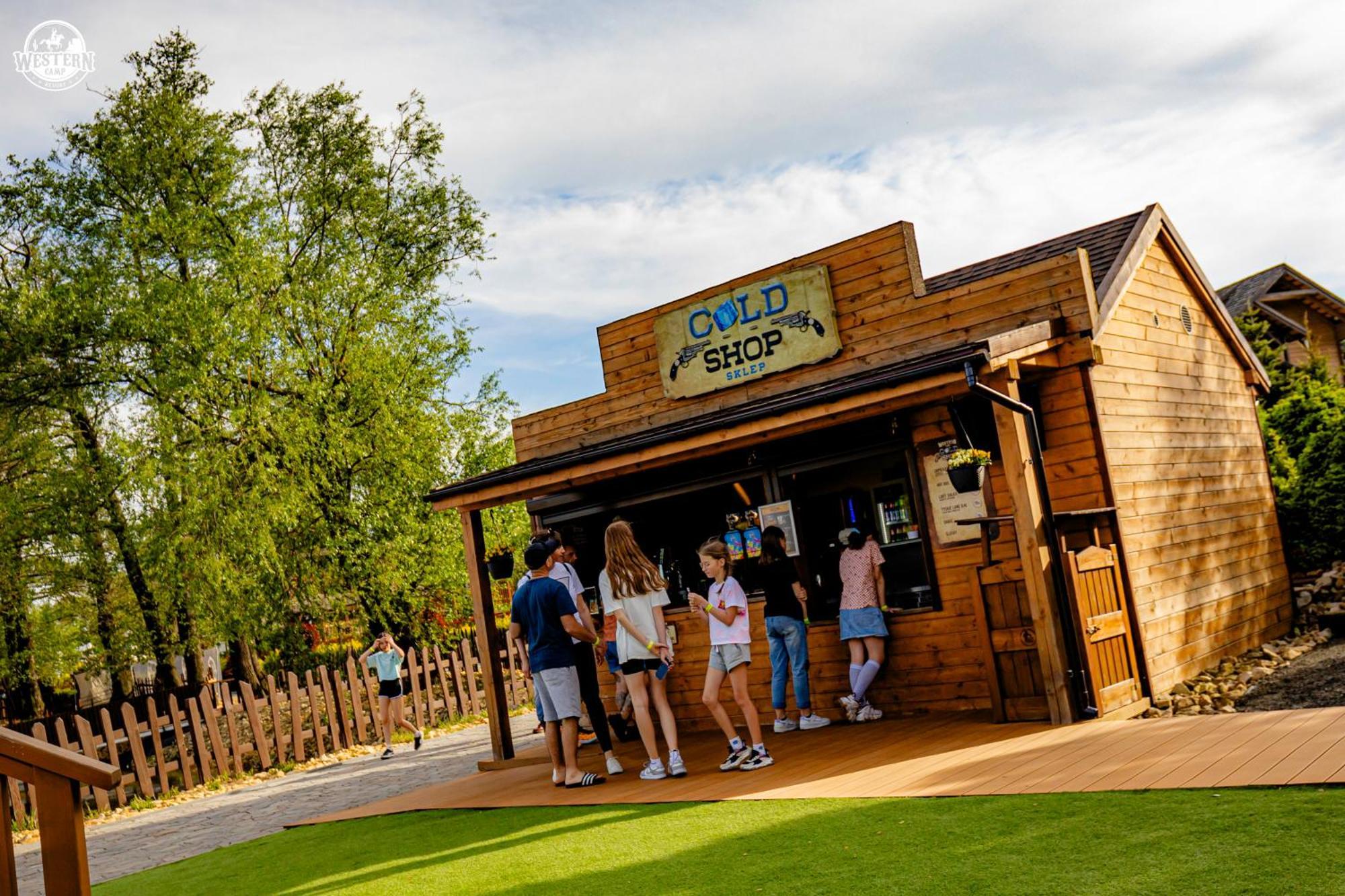 Western Camp Resort Zator Eksteriør billede