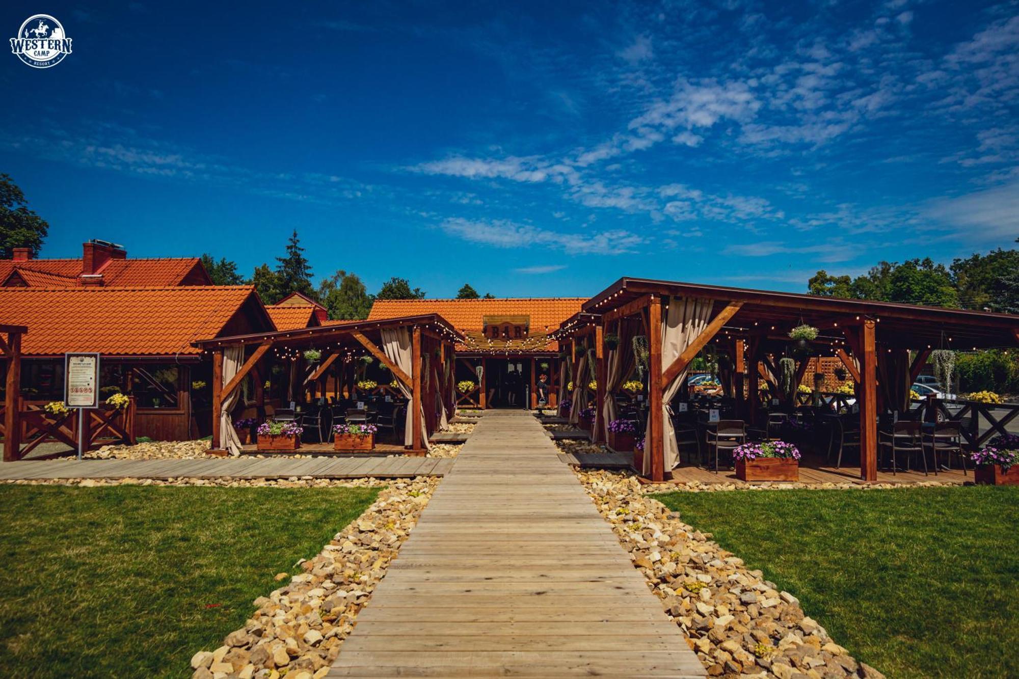 Western Camp Resort Zator Eksteriør billede