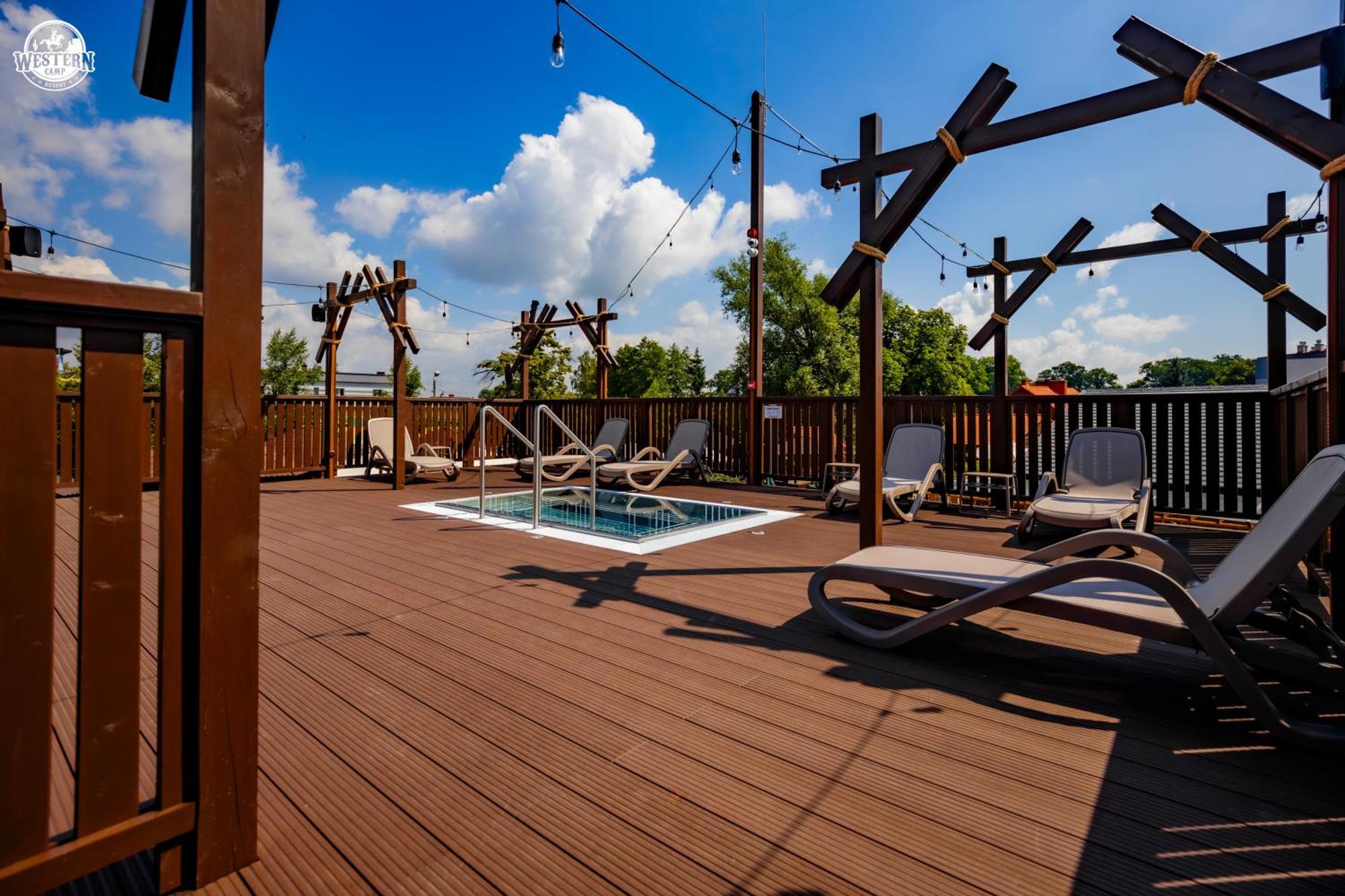 Western Camp Resort Zator Eksteriør billede