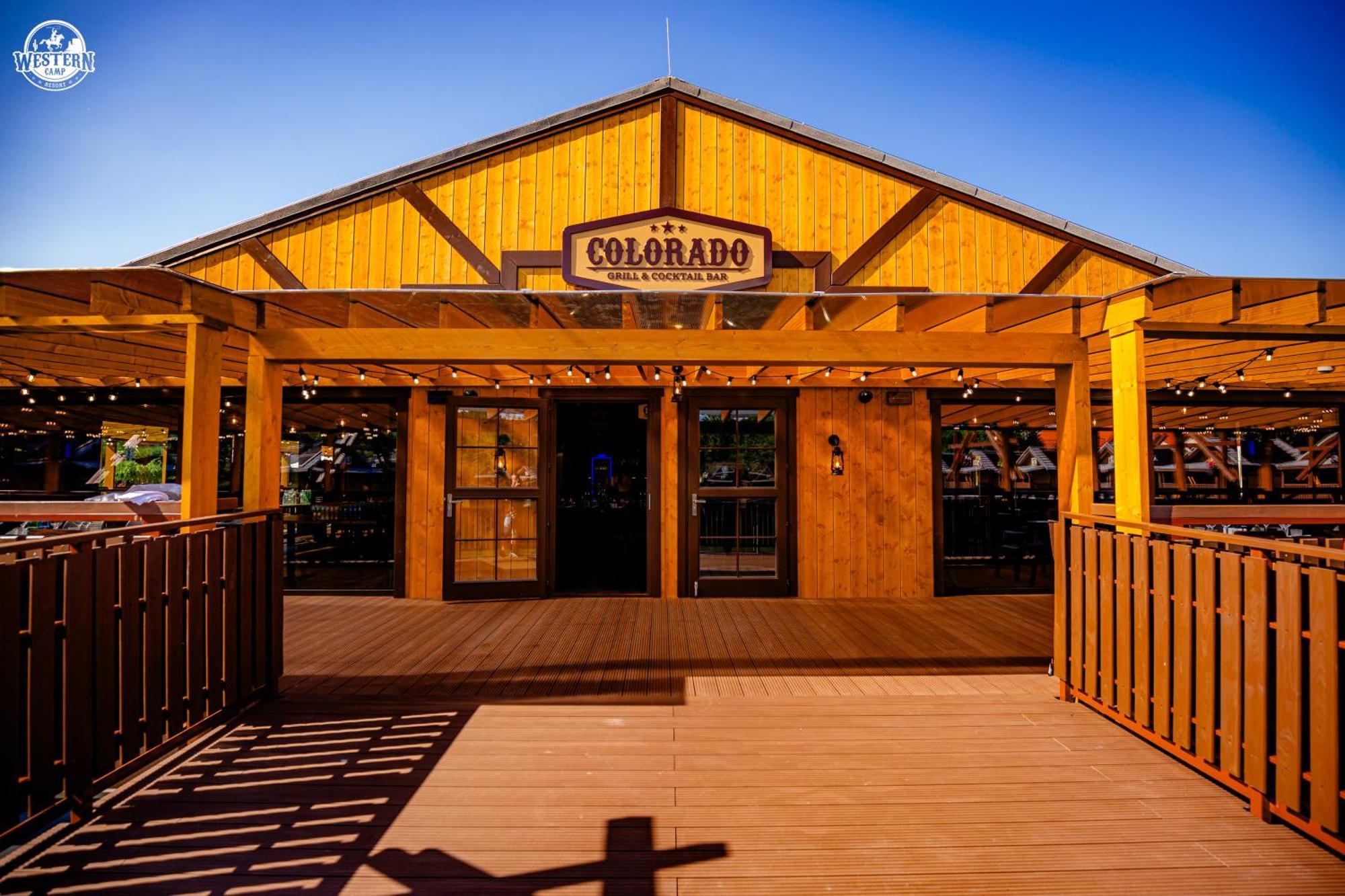 Western Camp Resort Zator Eksteriør billede